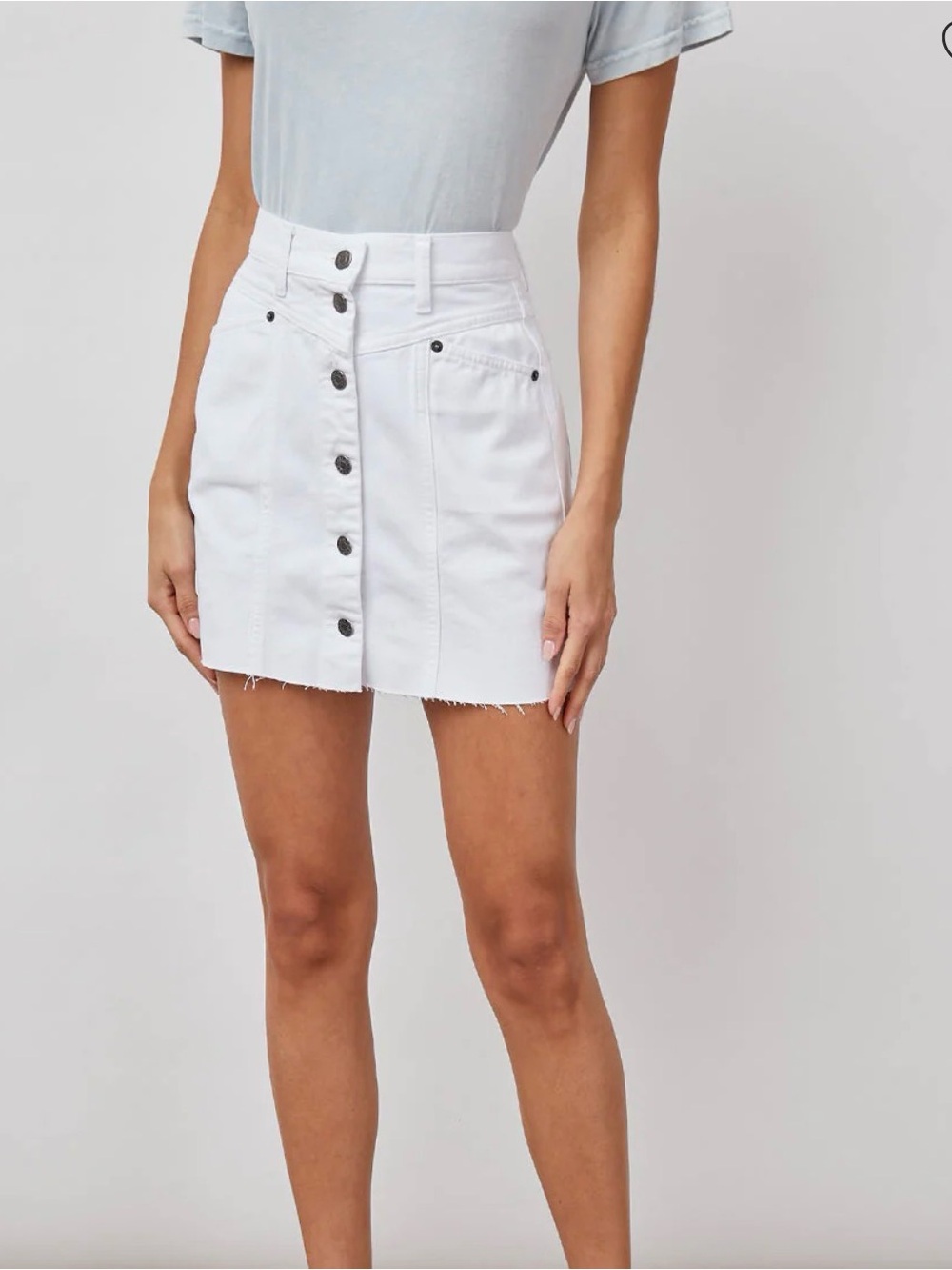 NWOT Rails White Canyon Jean Skirt